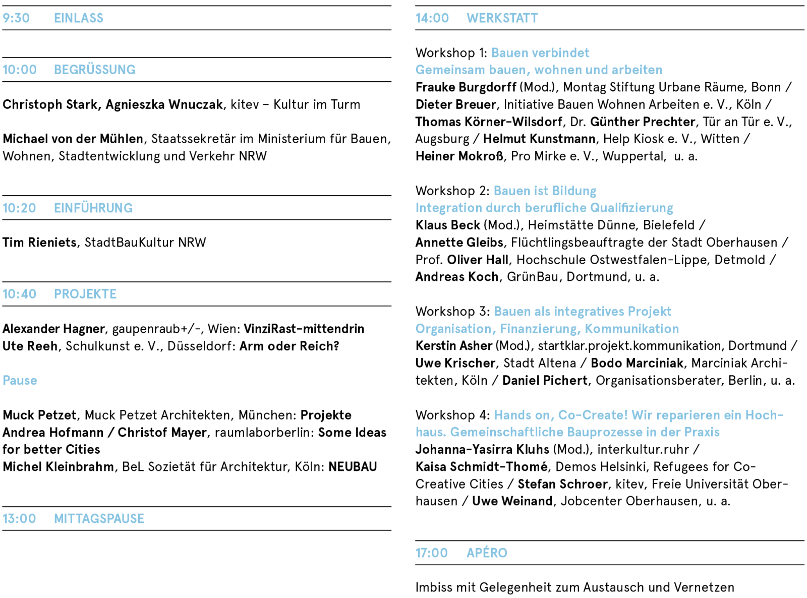 Konferenz-Programm