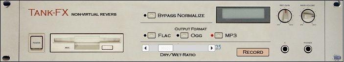 webinterface im Design eines Hardware-Samplers