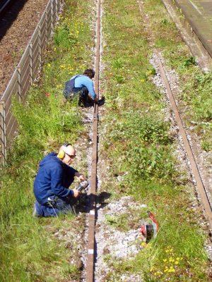 Montage der LED-Schienen