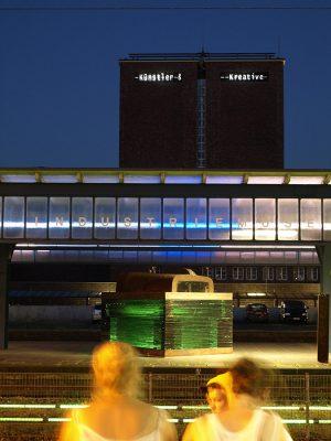 vom Bahnsteig aus