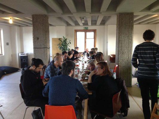 Open space im Leerstand