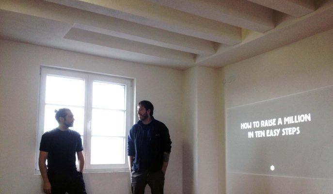 Präsentation im Turm