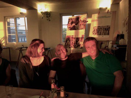 Advocate-Europe-Dinner: Husam-Franziska-Christoph