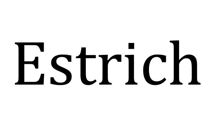 Estrich
