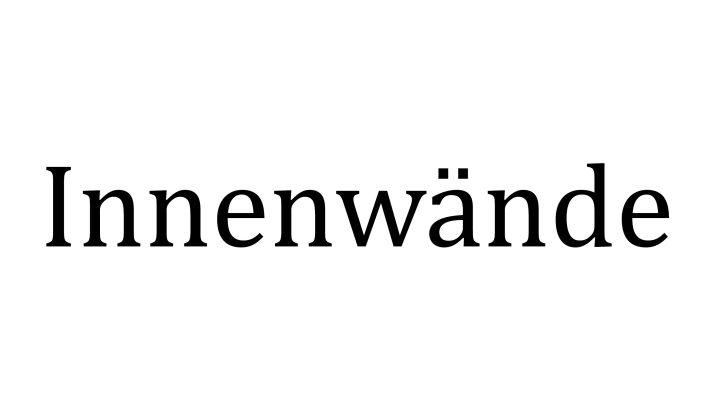 Innenwände