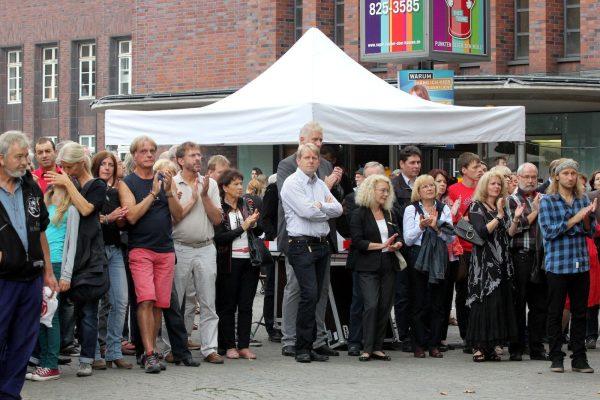 Eröffnung auf dem Willy-Brandt-Platz
