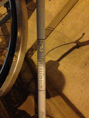 Auch das Fahrrad wohnt gerne hier