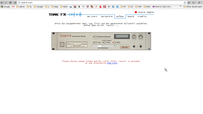 Die website tank-fx.com